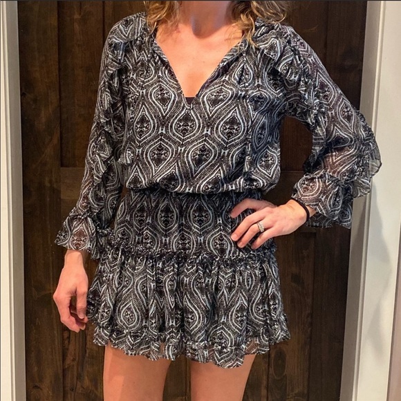 NWOT Misa Los Angeles Penelope chiffon dress M
